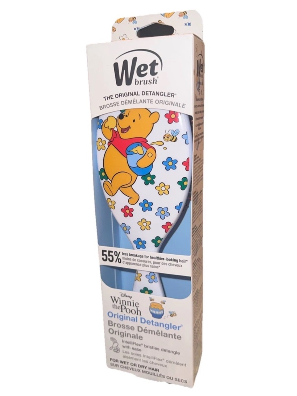Wet Brush Winnie the Pooh Detangler Disney Hair Brush NWT‎